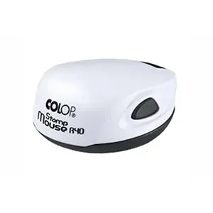 Белая оснастка для круглой печати Colop R40