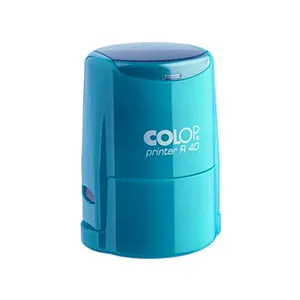 Бирюзовая оснастка для печати Colop R40