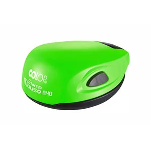 Неоновый зеленый корпус оснастки Colop R40
