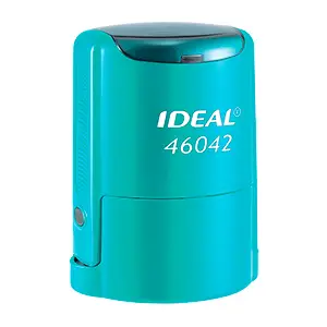 ideal-46042-biryuzovyj Бирюзовая печать Ideal 46042 изготовление Алматы