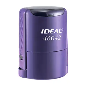 ideal-46042-fioletovyj Фиолетовая оснастка Ideal 46042 для штампа