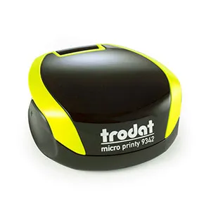 Яркая лимонная оснастка для мобильной печати Trodat